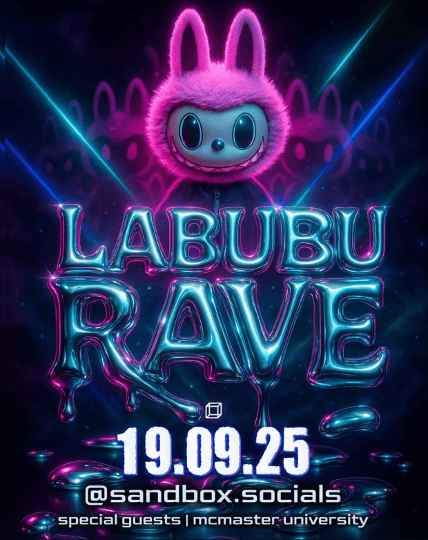 Labubu Rave event poster